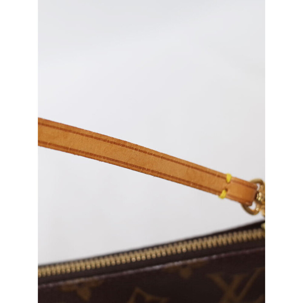 Louis Vuitton Monogram Leather Brown Pochette Accessoires Accessory Pouch - Picture 6 of 9